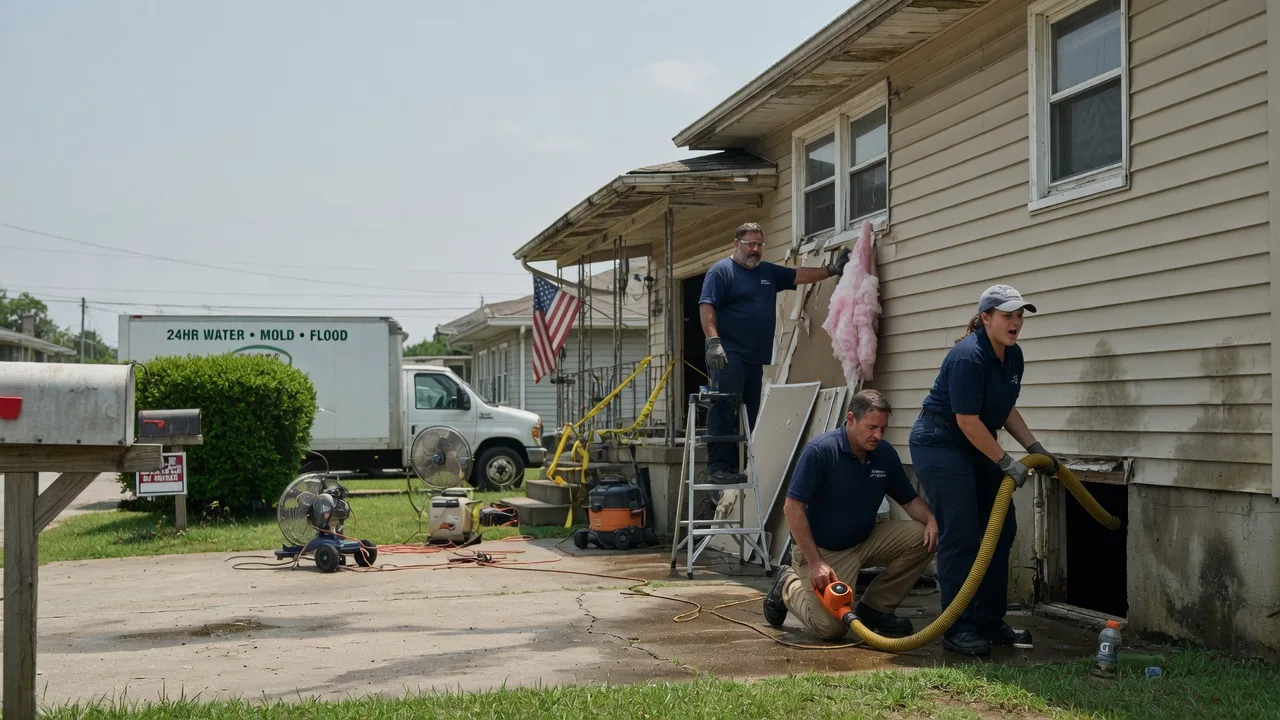 Water Damage Repair in Mulkeytown, IL near me